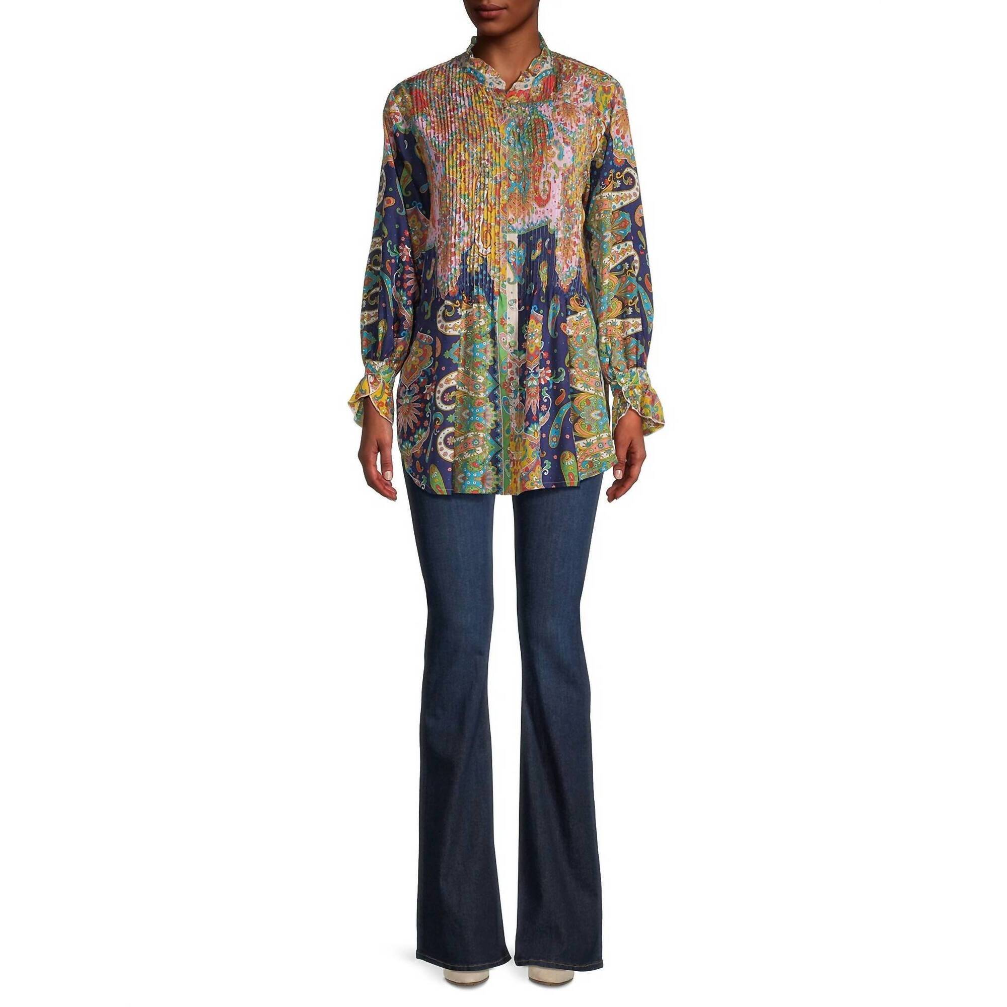 New Johnny Was Braemar Kita Tunic